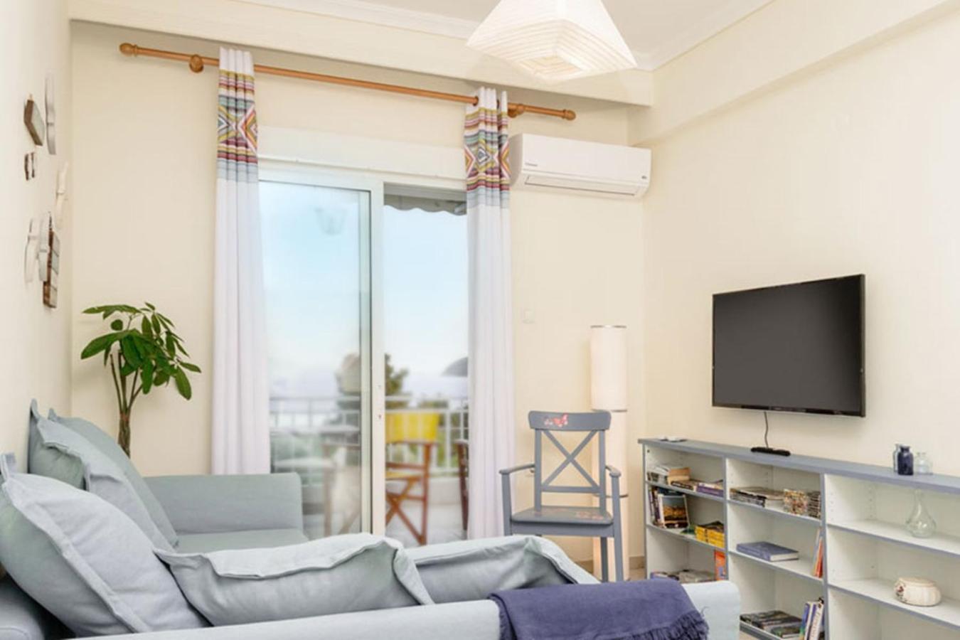 Opalio Seaview Apartment PalaiónTsiflíkion Buitenkant foto